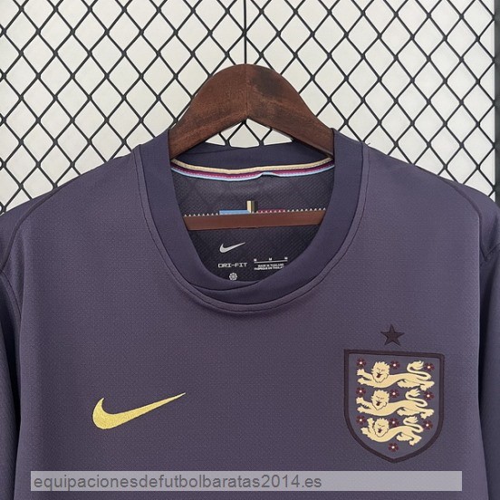 Nuevo Tailandia 2ª Camiseta Inglaterra 2024 Purpura Baratas